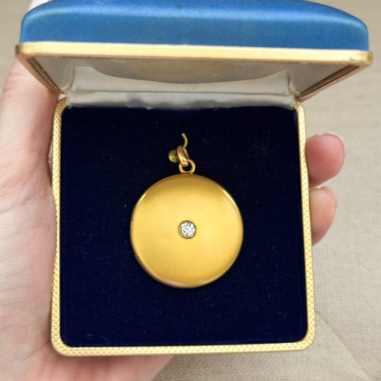 Antique Diamond Locket
