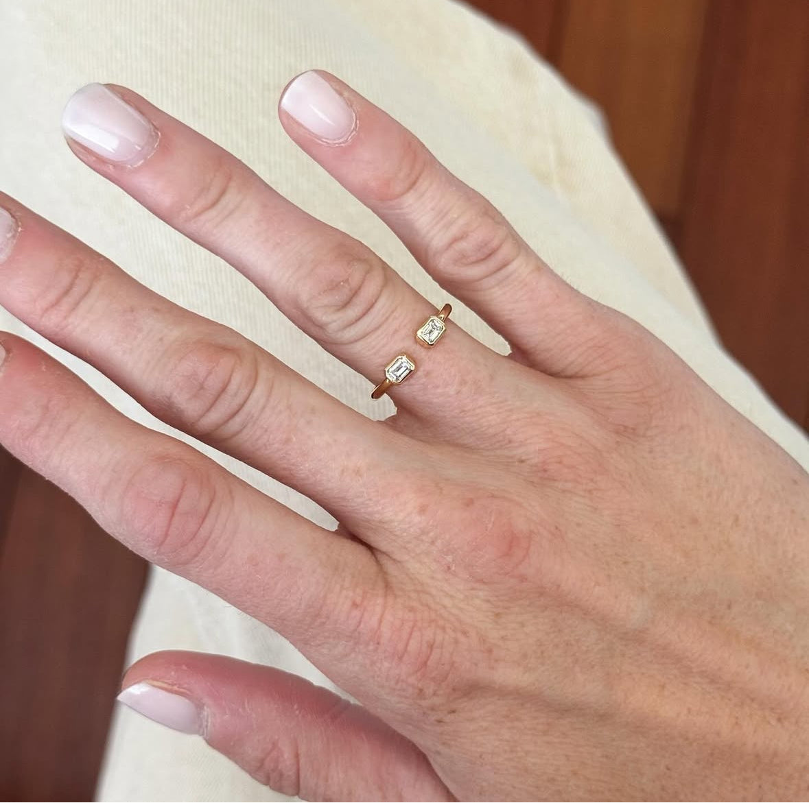 Diamond Cuff Ring