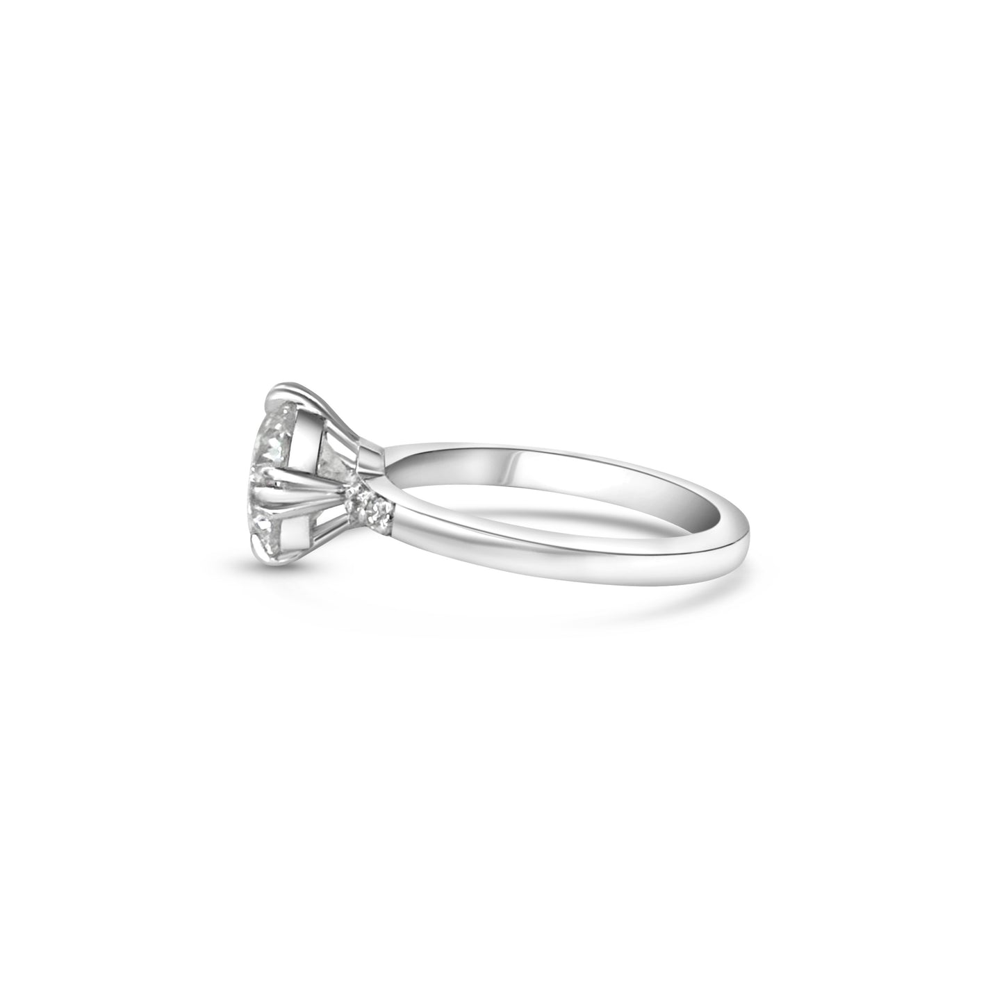 Vintage Flair Engagement Ring