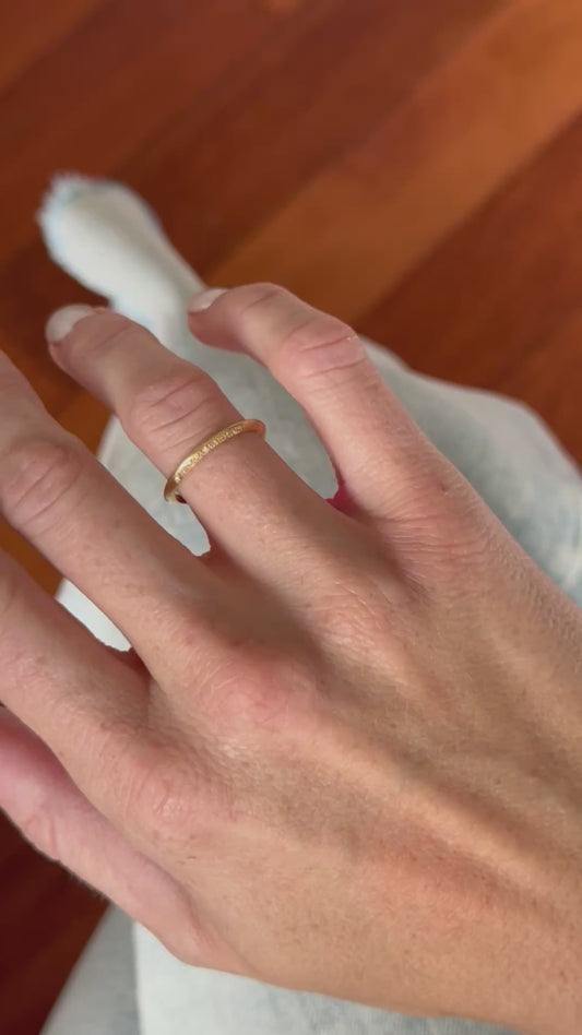 Diamond Knife Edge Band