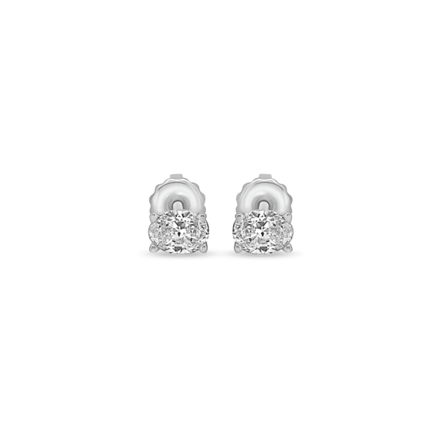 Oval Lab Diamond Studs