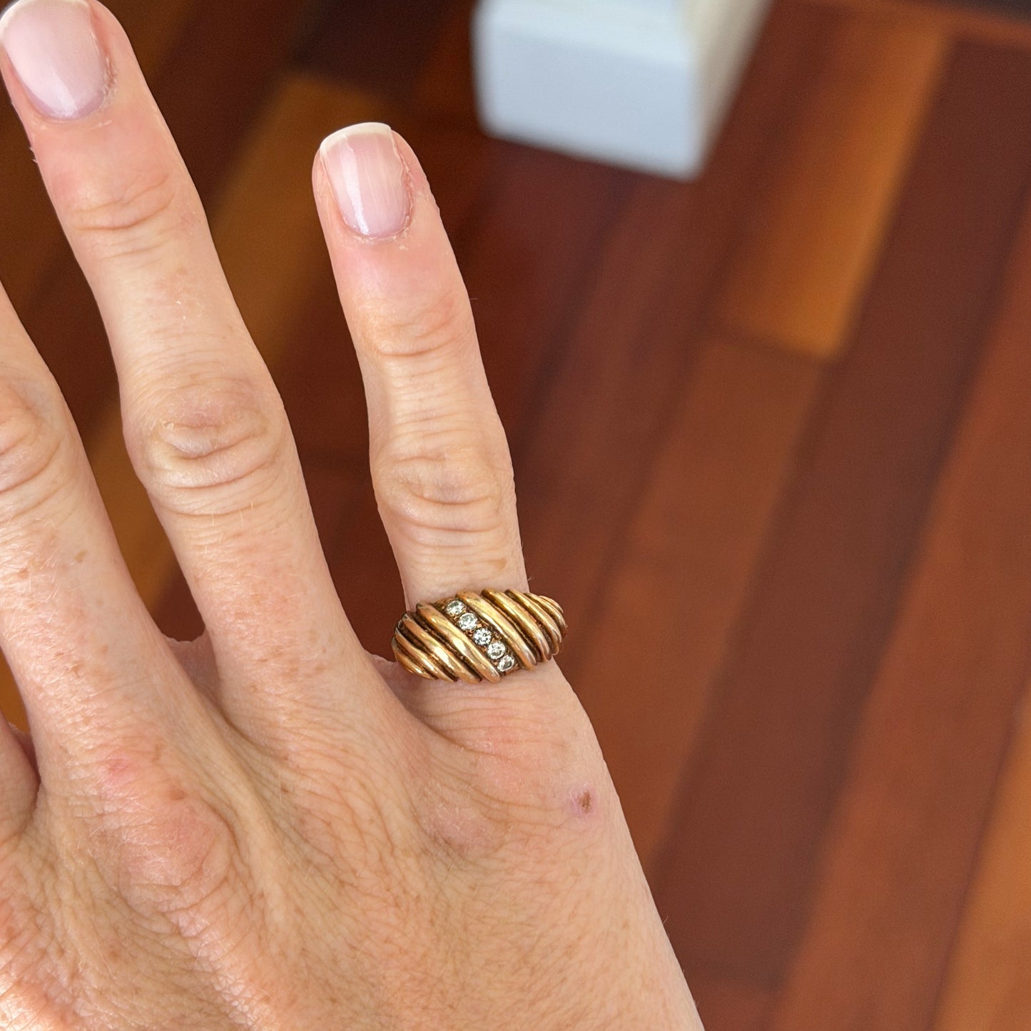 Diamond Dome Ring