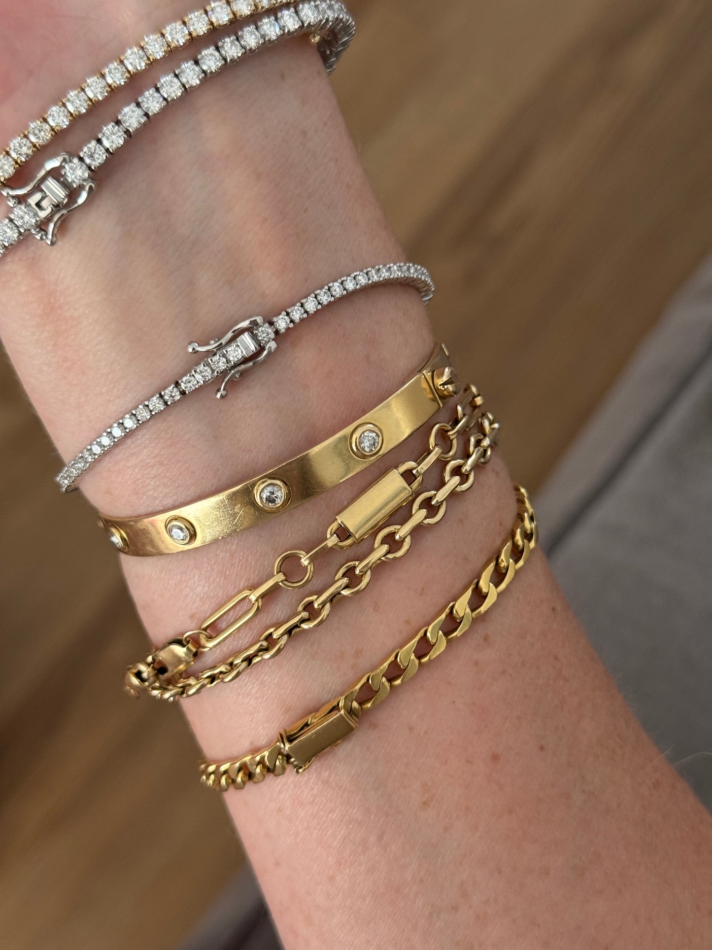 2ctw Lab Diamond Tennis Bracelet
