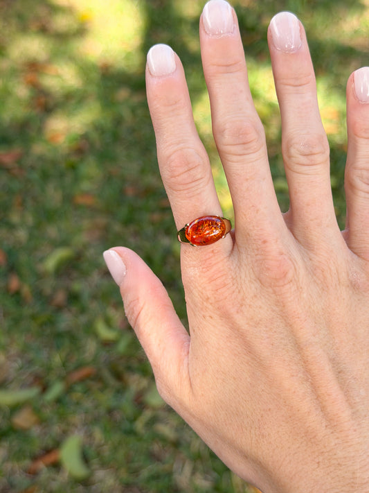 Amber Ring