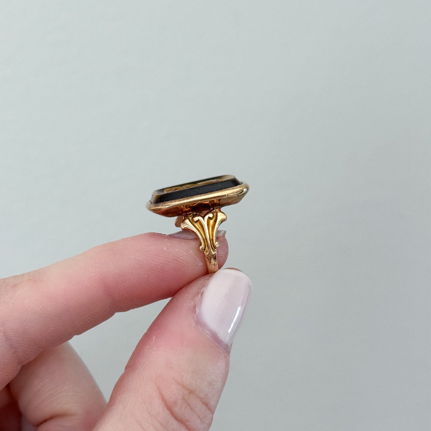 Tiger's Eye Vintage Statement Ring